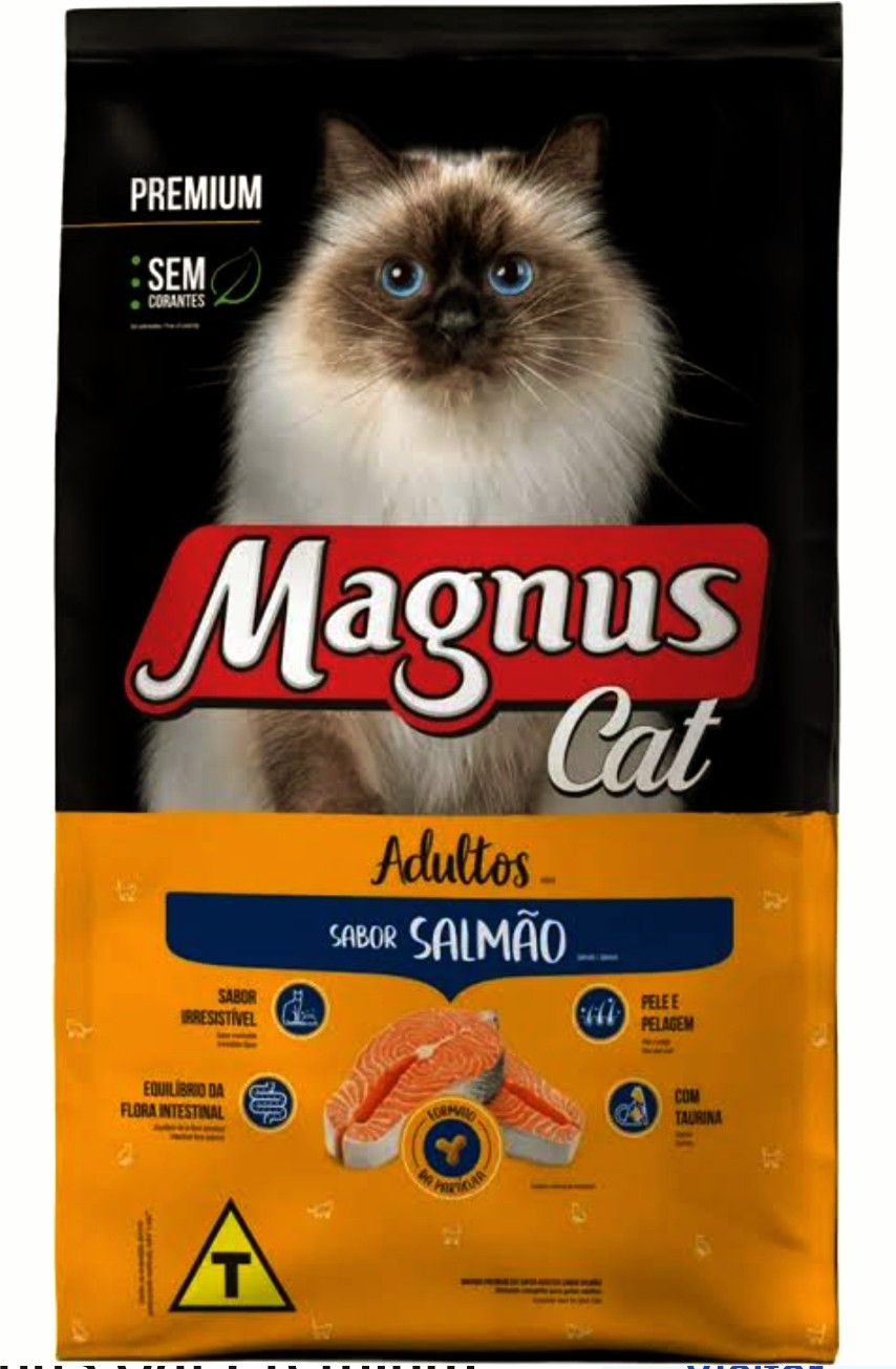 RAÇÃO MAGNUS CAT ADUTO 